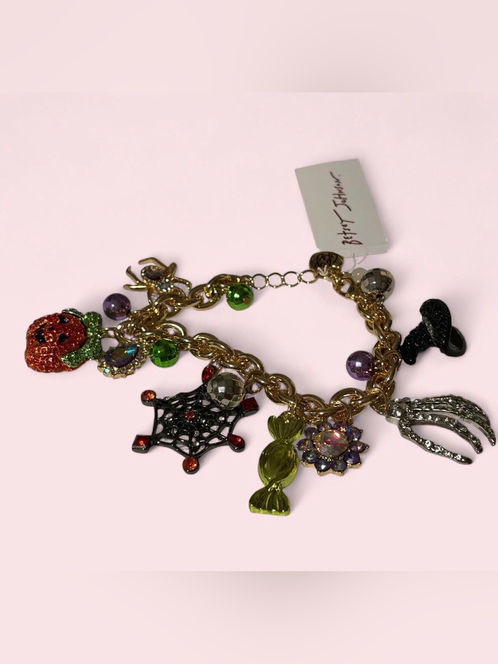 Betsey Johnson Halloween Charms Bracelet